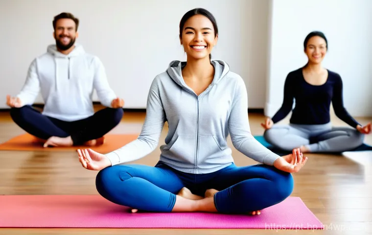 리모트 근무 환경에서의 새로운 팀 빌딩 활동 - **Prompt**: "A diverse group of young adult professionals (ages 25-45) from various cultural backgro...