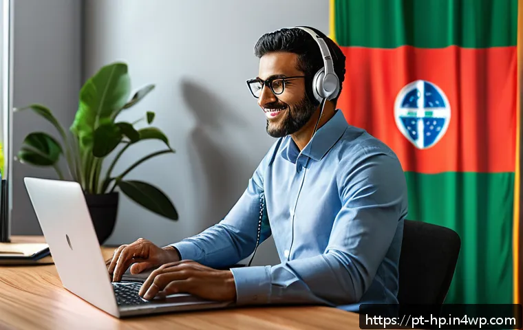 리모트 퍼스트 조직의 성공적인 비즈니스 모델 - A diverse remote work team engaged in a virtual meeting with clear communication; modern home office...